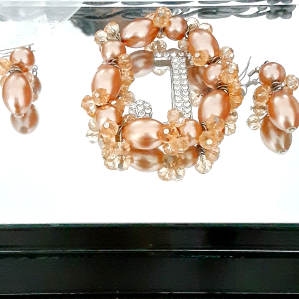 Bracelet and Earrings